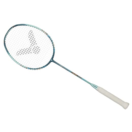 VICTOR Thruster Hammer (HMR) 5U Strung Badminton Racket (Turquoise Blue)