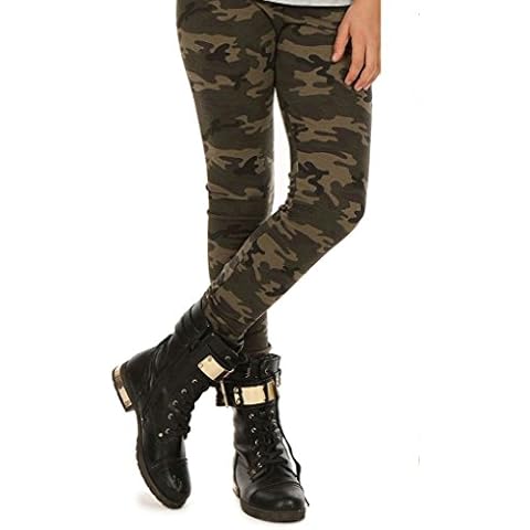 Dykmod Girls Warm Thick Camouflage Winter Leggings Autumn Thermal hk293 8 Years Cover