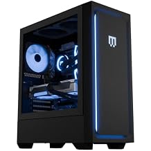 MAINGEAR Classic MG-1 | Diamond Gaming PC RX 9070 XT, 7800X3D, 32GB RAM | 2TB NVMe SSD Storage, Windows 11 Home, Wi-Fi 7, Bluetooth 5.4, RGB