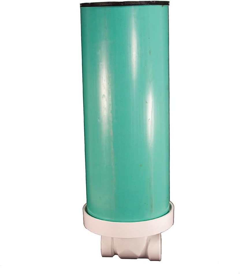 Jones Stephens B04201K 2" PVC Backwater Valve with Extension Kit and Plastic Lid - White