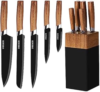 lapelux knife Set with Block