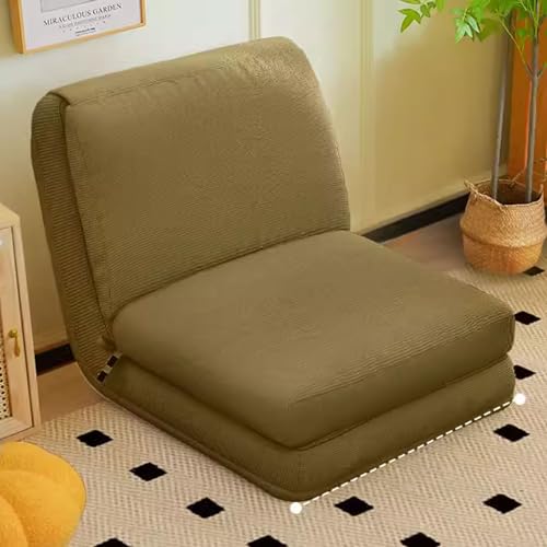 ESRADA Corduroy Bean Bag Sofa Bed
