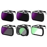 【Ideal para viajar】 Lleve este kit a donde quiera que vaya gracias a la caja de plástico. El paquete también incluye seis filtros y un paño de limpieza de filtros.