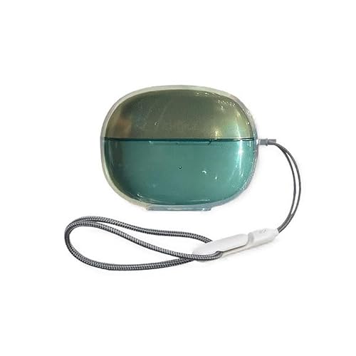 TRIPLE RIVER�EFor Shokz OpenDots 2 �N���A�P�[�X ���� TPU �V���v�� �ی�J�o�[ �X�g���b�v�t�� For �V���b�N�X �I�[�v���h�b�c �c�[ ���C�����X�C���z�� �ی�P�[�X(�C�G���[�u���[)