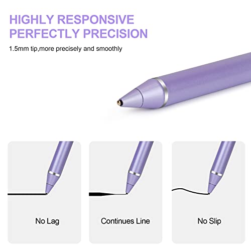 Active Stylus Pens for Touch Screens, maylofi Rechargeable Digital Stylish Pen Pencil Universal for iPhone/iPad Pro/Mini/Air/Android and Most Capacitive Touch Screens