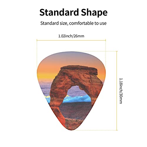 Arches National Park Lot de 3 médiators en celluloïd coloré pour guitare basse, amateurs de musique, joueurs de guitare, guitares électriques et acoustiques avec 0,46 mm, 0,71 mm, 0,96 mm - Les Beatles, Paul McCartney, John Lennon, RIngo Starr, George Harrison Arches National Park Lot de 3 médiators en celluloïd coloré pour guitare basse, amateurs de musique, joueurs de guitare, guitares électriques et acoustiques avec 0,46 mm, 0,71 mm, 0,96 mm – Image 5