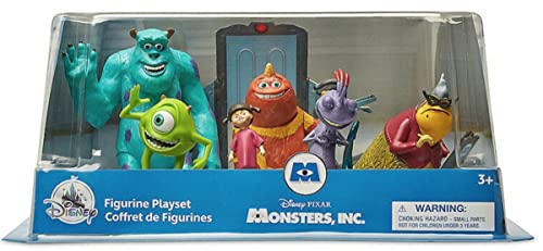 Disney Parks Exclusive - Cake Topper Figures - Monsters Inc Deluxe Set #TOP1