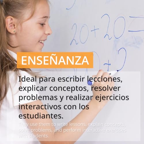 Whiteboard, Tafel mit Holzrahmen zur Wandmontage, Tafel für Hochzeiten, Kinder, Schule und Zuhause, Whiteboard ideal für Klassenzimmer, Gastronomie und Veranstaltungen - Ofituria (30x40)