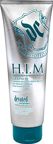 Devoted Creations H.I.M Graphite White Bronzer Tanning Lotion 8.5 oz