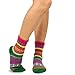 Fun Colorful Fashion Knit Boot Women's Socks Winter Recycled Cotton Trouser 3 Pairs (A.E.F)