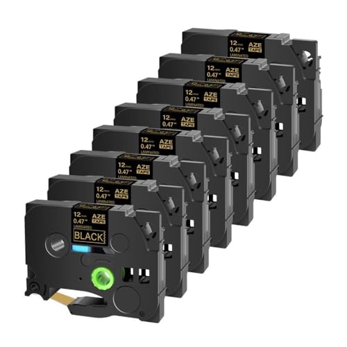 12mm �u���b�N���x���e�[�v TZe-334 TZ-344 TZe354 TZ344 4/8PK ���x�����[�J�[ PT-D600 D400(8PK)�p