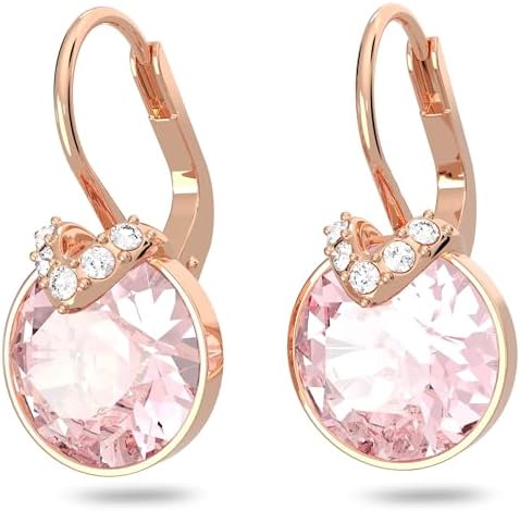 SWAROVSKI スワロフスキー Bella クリスタル ピアス　箱無し Amazon | スワロフスキー Bella V クリスタルイヤリング、グレー