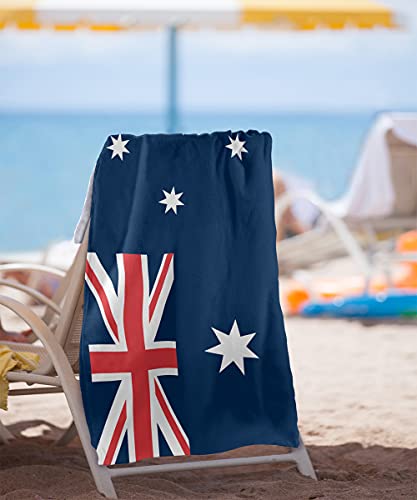 Trevco Australian Flag Officially Licensed Beach Towel 30" X 60" #TOP1