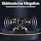 Sangyn Retro Festnetztelefone Klassisches Retro Telefon mit Wählscheibe Einstellbare Lautstärke Vintage Nostalgie Telefon für Home Office Dekoration, Schwarz