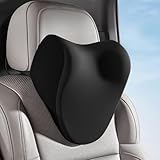 Buryiao Car Neck Pillow for Driving, car headrest Pillow Head and Neck Rest Pillow for car headrest, Neck Support for car Driving or Traveling or Sleeping of Accessories with Memory Foam