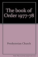 The book of Order 1977-78 B000GR0GQU Book Cover