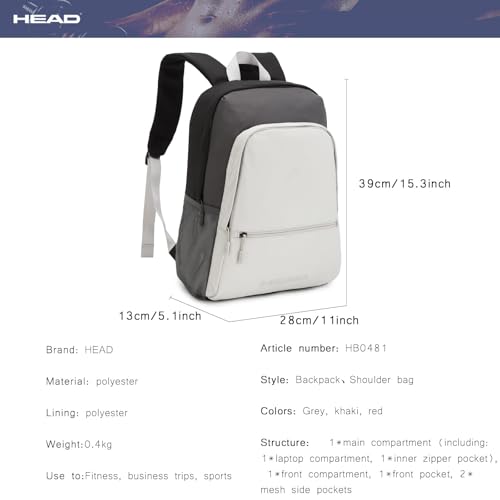 HEAD Mini Backpack Purse for Women, Small Daily Backpack for Travel/College/Work/, Lightweight Women Backpacks for 13.5 inch Laptop4