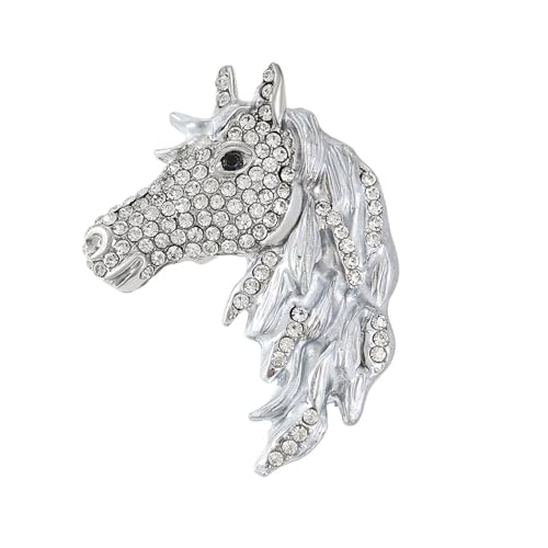 Animal Shaped Brooch Sparkling Rhinestones Fashion Statement Rhinestones Brooch