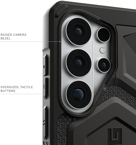 URBAN ARMOR GEAR UAG for Samsung Galaxy S26 Ultra Case 6.9" Monarch Pro - Magnetic Charging Compatible Rugged Military Drop Tested Protective Cover, Kevlar Black — view 5