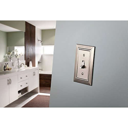 Franklin Brass W35220-Sn-C Classic Architecture Double Toggle Switch Wall Plate/Switch Plate/Cover, Satin Nickel #TOP1