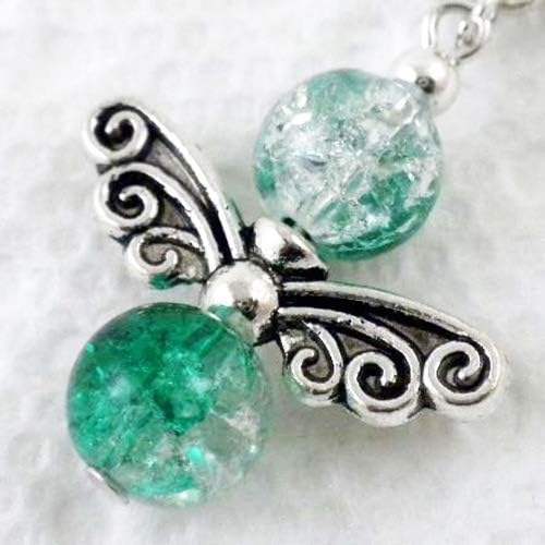 Beading Station 4pcs Handcrafted MIX Angel Wing Pendants w/Bails ~Jewelry Findings~ - Image 4