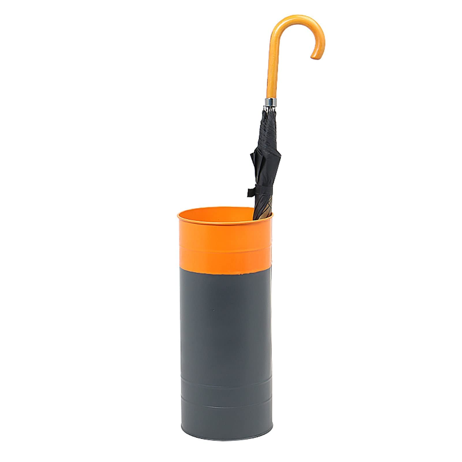Support de parapluie rond en fer pour entrée et bureau