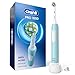 Oral-B 1000 CrossAction Electric Toothbrush, Green, Powered by Braun