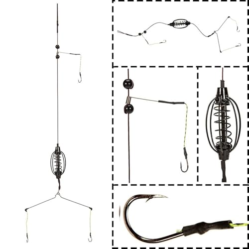 Suporte para isca de pesca, armadilha para isca de pesca,Gaiola prática para isca de pesca de carpa,