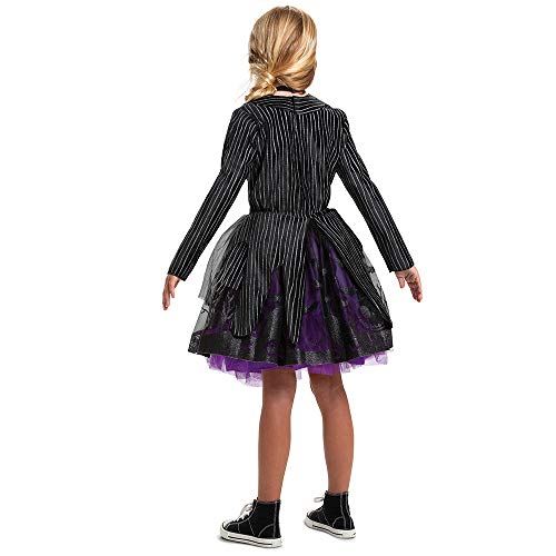 Disguise Jack Skellington Costume For Girls, Official Disney Nightmare Before Christmas Costume, Kids And Tween Size Dress Up Tutu, Large (10-12) #TOP1