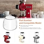 7 OZ Burr Coffee Glass Grinder Jar Replacement KPCGRND Replaces 4176728 - Compatible with Kitchenaid Burr Coffee Grinder Carafe Maker KCG0702OB/KPCG100PMO/KCG0702CU/KCG844OB - Image 3