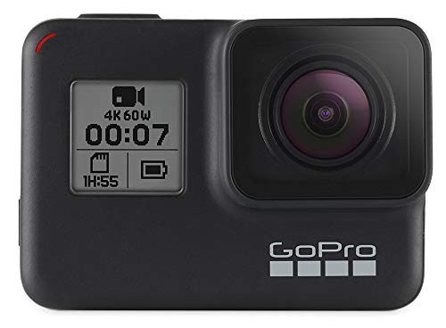 Kit Especial GoPro Câmera Hero 7 Black com Cartão 32GB Extreme, Bateria Extra, Caixa de Proteção, Ca