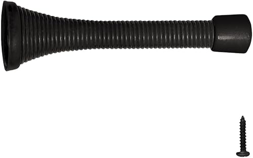 Miniatura 21 de Paquete de 10 topes de puerta de resorte de latón pulido, tapón de puerta flexible con punta de goma - Tope de puerta de resorte - Design House