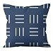 PPMP Funda de cojín de Flora Retro Azul Verde Lino geométrico sofá Funda de Almohada Dormitorio decoración del hogar Funda de cojín A22 45x45 cm 1pc