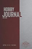  Hobby Journal for Tetris: 150-page dotted grid Journal with individually numbered pages for Hobbyists and Outdoor Activities . Matte and color cover. Classical/Modern design.