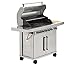 Produktbild Dehner Gasgrill Lancaster 600, ca. 157 x 116 x 60 cm, Grillfläche 86 x 44 cm, Edelstahl, silber