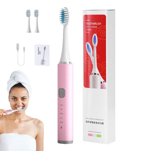 電動トラベル歯ブラシ、大人用電動歯ブラシ,電動歯ブラシ防水電動歯ブラシ 電子歯ブラシ - コンパクト振動歯ブラシ 充電式電動歯ブラシ 女性 男性用