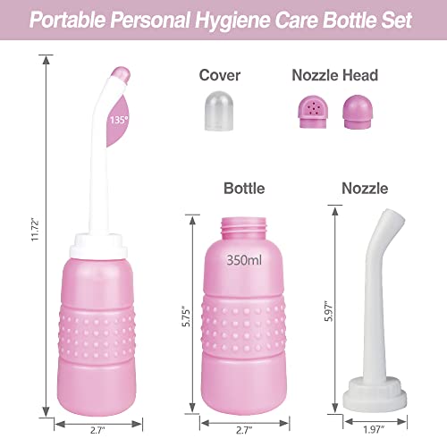 Topquafocus 12Oz Perineal Bottle For Postpartum Care Portable Travel Peri Sprayer Bidet Postpartum Recovery Essentials After Birth Cleaning For Women Baby Personal Hygiene Care Hemorrhoid Treatment #TOP5