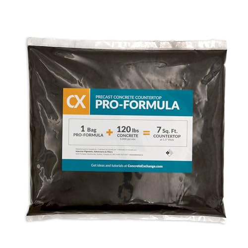 CX Pro-Formula Precast Concrete Countertop Mix | Charcoal