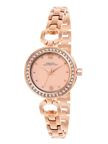 French Connection Analog Rose Gold Dial Womens Watch-FCN079RGM (B0D76Z4GKM) Amazon Price History, Amazon Price Tracker