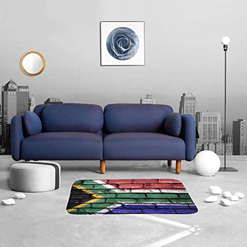 Vbfofbv Rug For Bedroom, Bath Mat, Kitchen Rug, Washable Throw Rug For Kitchen, Laundry, Doorway, Porch, Flag Of South Africa Pattern Vintage #TOP3