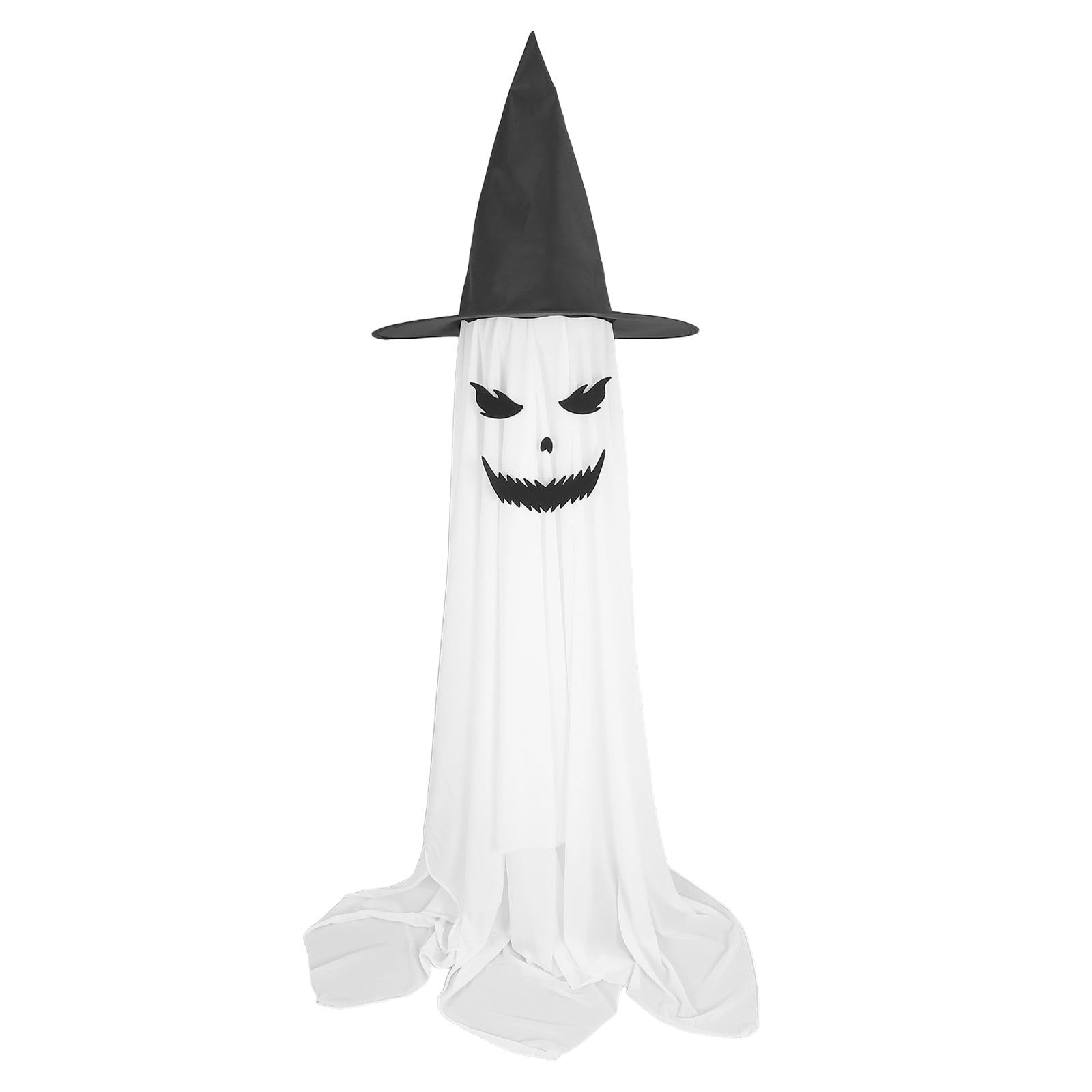 Decoración de fantasma iluminado para Halloween exterior e interactivo