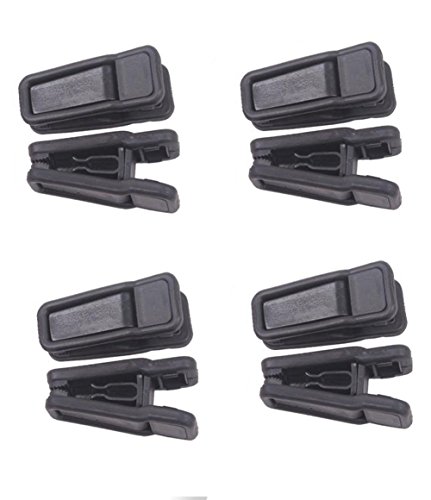 TOPWEL Slim Line Finger Clips for Slim Line Hangers Fit Well on The Slim Velvet Hangers (20pcs)