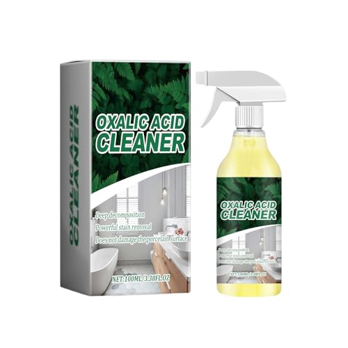 Oxalic Acid Cleaner Spray, Multi-Surface Rust Remover, Powerful Stain Removal