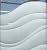 Frosted Glass Interior Door - Dreamy Waves - 2D Clear - Abstract - 30" x 96" - Book/Slab Door - Maple