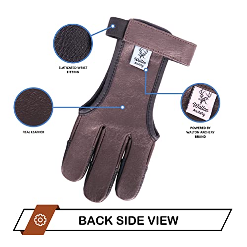 Archery Glove Is Main Archery Equipment In Bow And Arrow Game, Widely Used In Shooting Archery Targets For Backyard With Any Recurve Bow, Compound Bow And Youth Bow (Medium) #TOP2