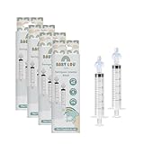 Nasenspritzen für Babys | 8er-Set Spritzen | Nasenreinigung & Nasenspülung | Wiederverwendbar & BPA-frei | Ab 4 Monaten