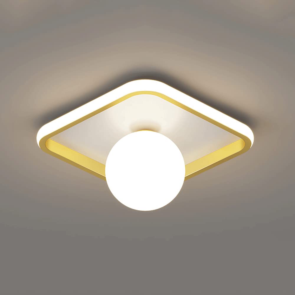 Żyrandol sufitowy LED do kuchni, akryl, oświetlenie, nowoczesna lampa geometryczna do korytarza, wejścia, biura, sypialni, ganku, garderoby