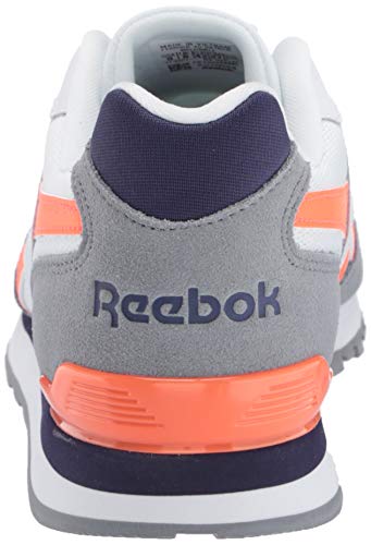 Reebok mens Classic Harman Running Shoe, White/Grey, 4.5 US