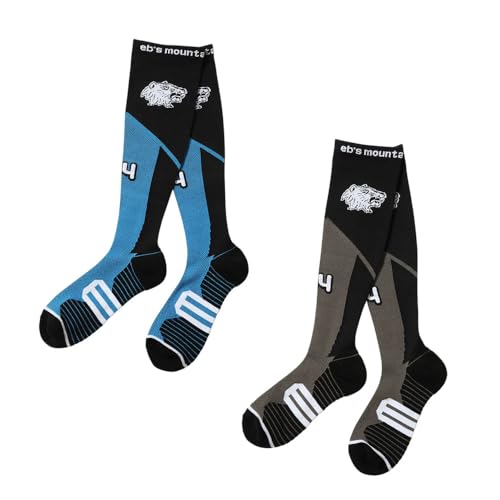25-26 eb's スノーボード ソックス 2足セット COMPRESSION MANIA 4500461 コンプレッションマニア ウール 靴下 エビス 2025 2026 (JP, アルファベット, M, L, MAJOR)