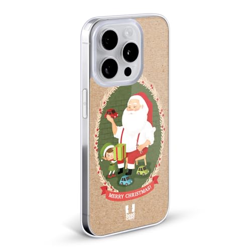 Coque en Gel Apple iPhone 13 Noël Head Case Designs Protection